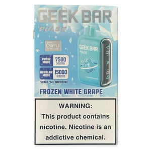 Bevroren witte druif - Geek Bar Pulse 15000