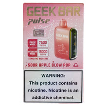 Afbeelding laden in Galerijviewer, Zure Appel B. Pop - Geek Bar Pulse 15000
