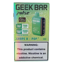 Afbeelding laden in Galerijviewer, Druif B. Pop - Geek Bar Pulse 15000
