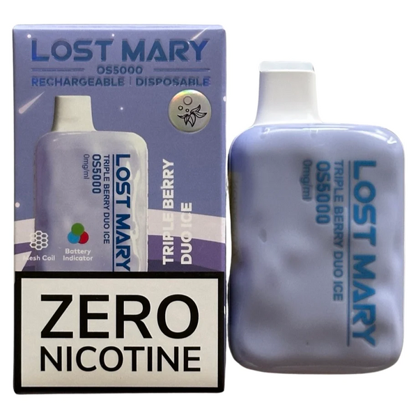 Triple Berry Ice - Lost Mary OS5000 - Zero Nicotine - Article product