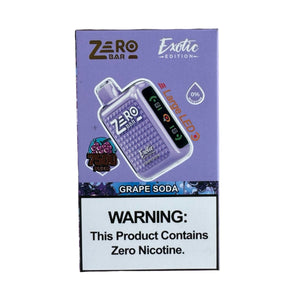 Grape Soda - Zero Bar - Exotische editie - Zero Nicotine