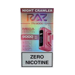 Night Crawler - RAZ TN9000 - Nolla nikotiinia