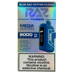 Blaue Raz Cotton Cloudz – RAZ TN9000