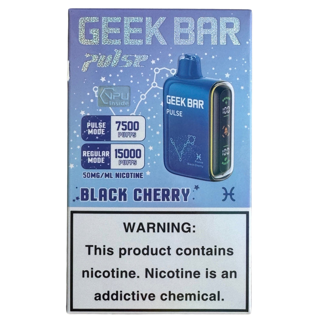 Zwarte Kers - Geek Bar Pulse 15000