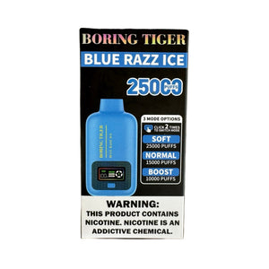 Blue Razz Ice – Luffbar Boring Tiger 25000