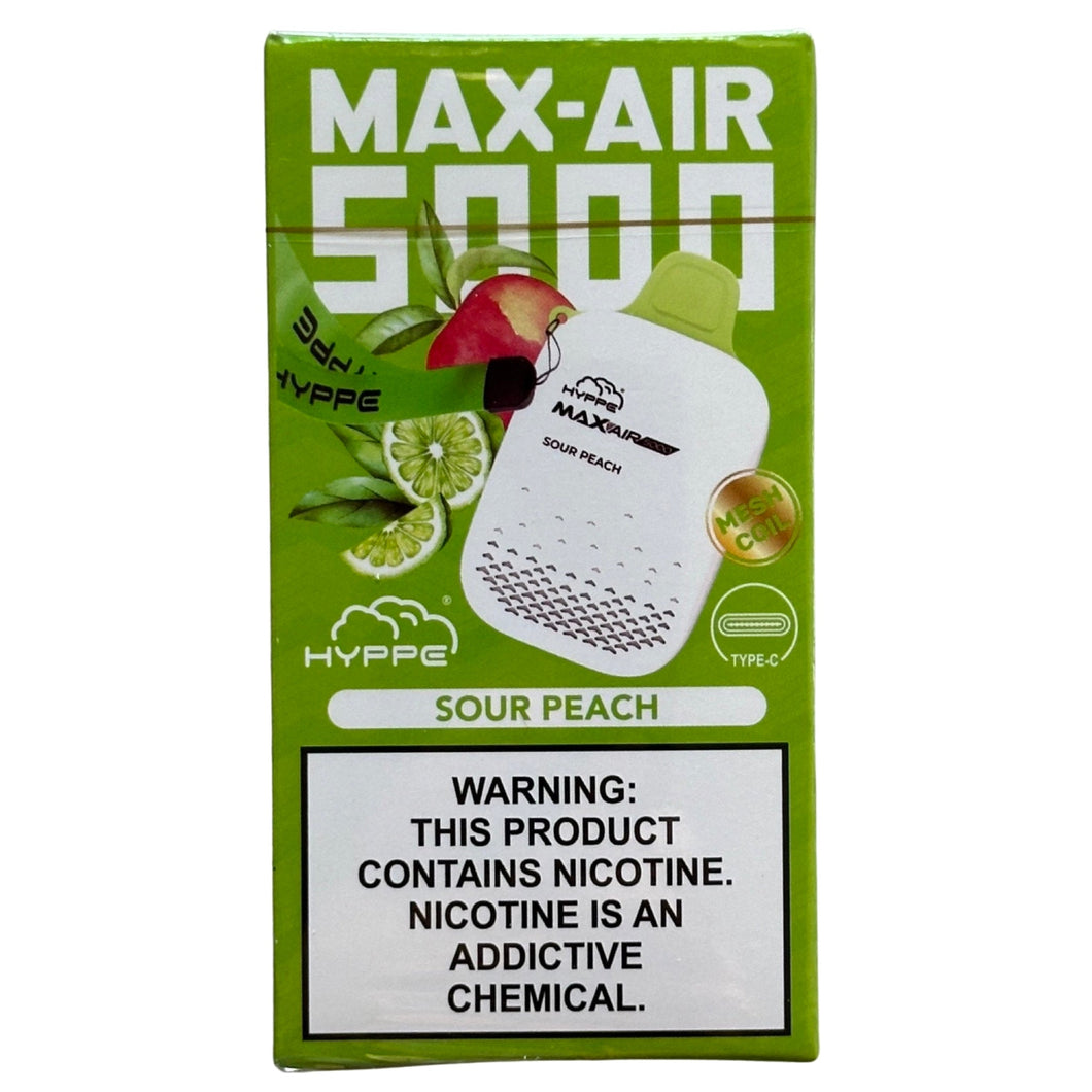 Hyppe Max Air 5000 Zure Perzik