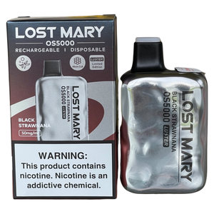 Black Strawnana - Lost Mary OS5000 - Luster Edition