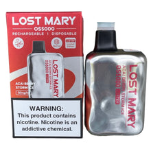 Bild in den Galerie-Viewer laden, Acai Berry Storm Ice – Lost Mary OS5000 – Lustre Edition
