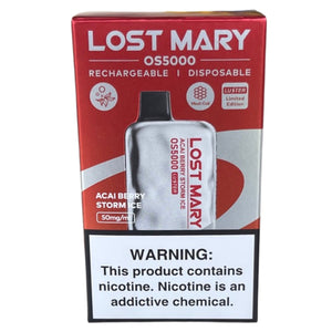 Acai Berry Storm Ice – Lost Mary OS5000 – Luster Edition