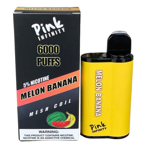 Pink Infinity 6000 Melone Banane