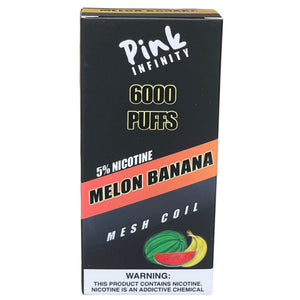 Pink Infinity 6000 Melone Banane