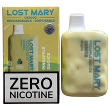 Indlæs billede i gallerifremviser, Pineapple Duo Ice - Lost Mary OS5000 - Zero Nicotine
