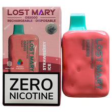 Afbeelding laden in Galerijviewer, Strawberry Ice - Lost Mary OS5000 - Geen nicotine
