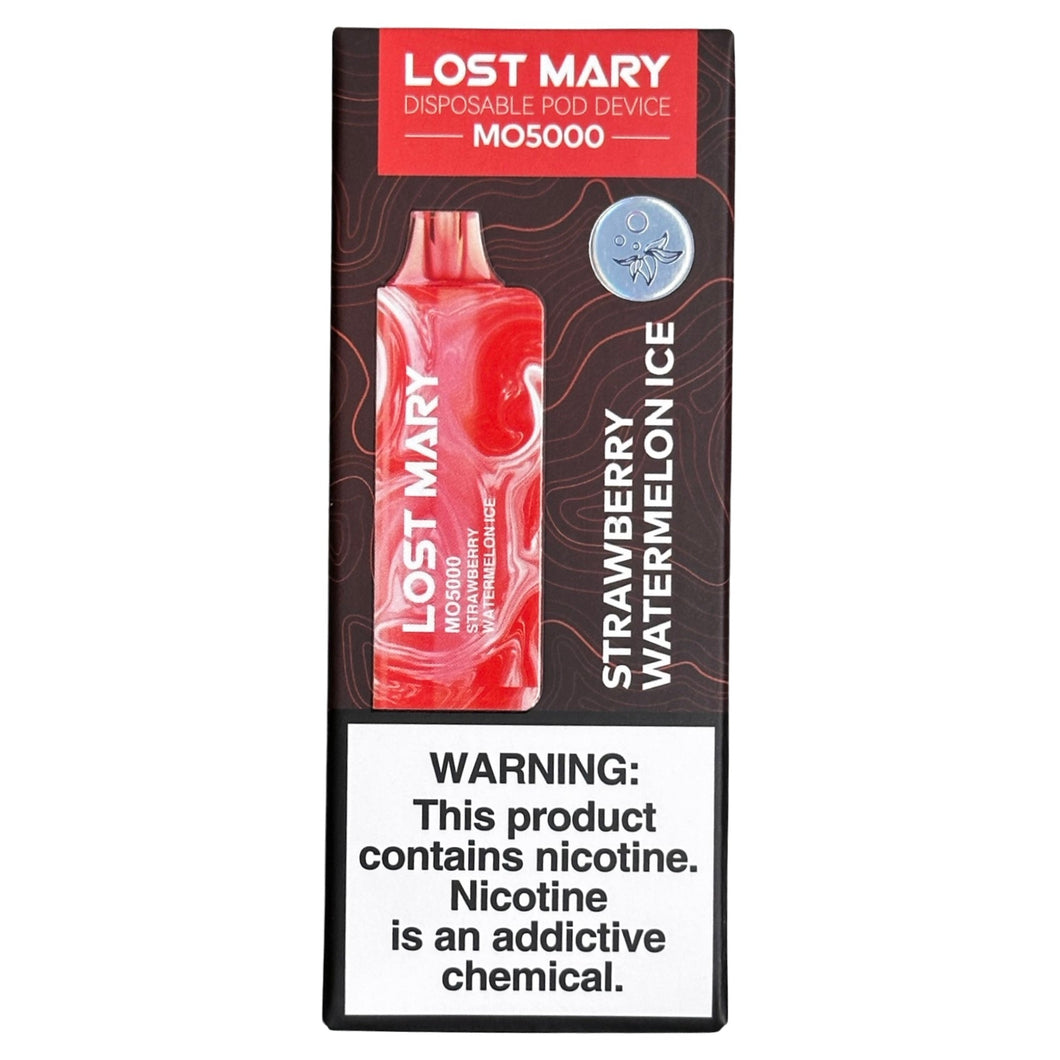 Lost Mary MO5000 - Aardbei-watermeloenijs