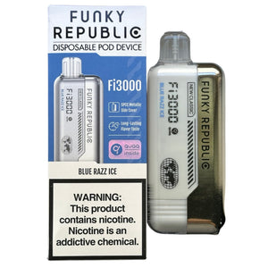 Funky Republic Fi3000 Blue Razz Ice