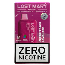 Afbeelding laden in Galerijviewer, Kersenperziklimonade - Lost Mary OS5000 - Geen nicotine
