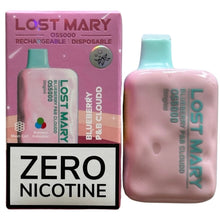 Indlæs billede i gallerifremviser, Blue Cotton Candy - Lost Mary OS5000 - Zero Nikotin
