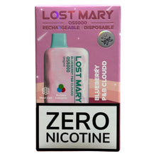 Afbeelding laden in Galerijviewer, Blauwe suikerspin - Lost Mary OS5000 - Geen nicotine
