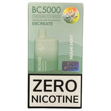 Indlæs billede i gallerifremviser, Zero Nicotine - BC5000 - Miami Mint - EBCreate
