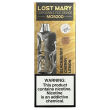 Bild in den Galerie-Viewer laden, Lost Mary MO5000 – Blackberry Cherry Lemon – Black Gold Edition
