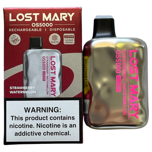 Aardbeienwatermeloen - Lost Mary OS5000 - Lustre-editie