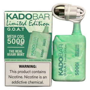 Kado Bar BR5000 The Real Miami Mint – G.O.A.T Limited Edition