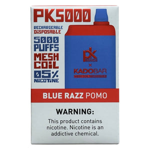 Kado Bar PK5000 Blue Razz Pomo